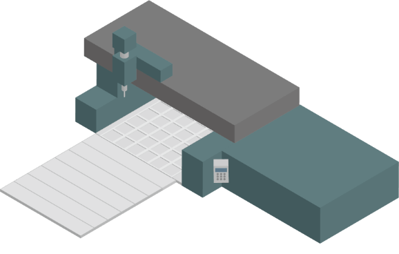 大型マシニングセンタ