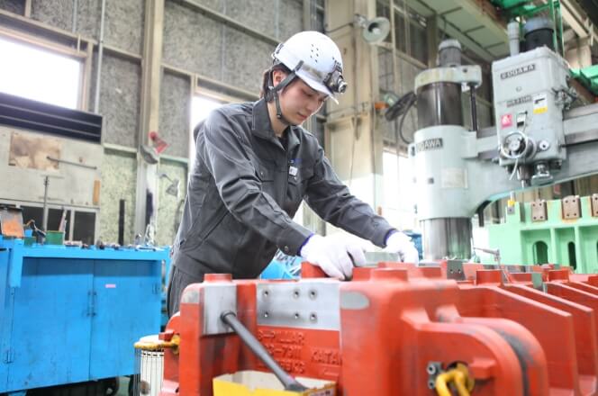 組立作業の風景